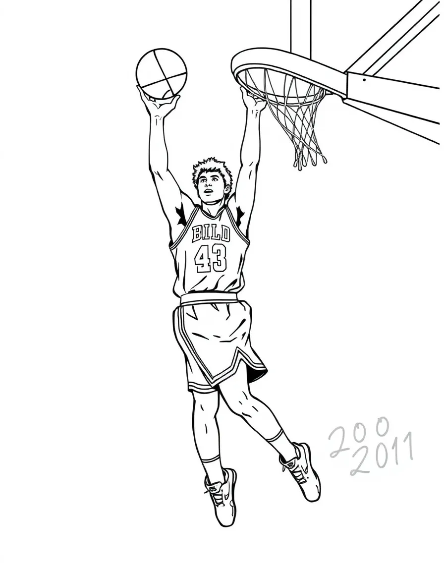 Larry Bird shooting.