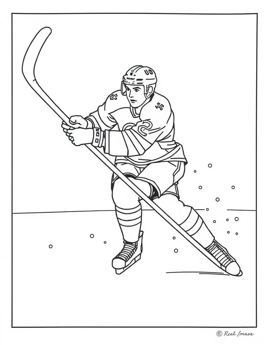 Mario Lemieux scoring.