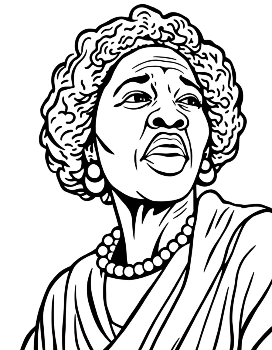 Sojourner Truth speaking with passion.
