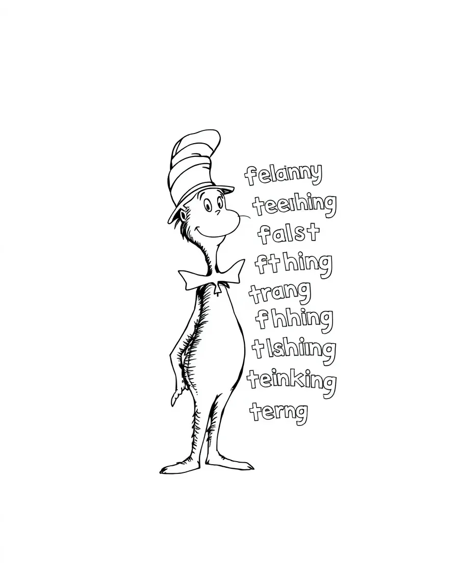 Dr. Seuss with his rhyming words.