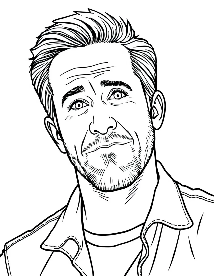 Ryan Reynolds making a funny face at the camera.