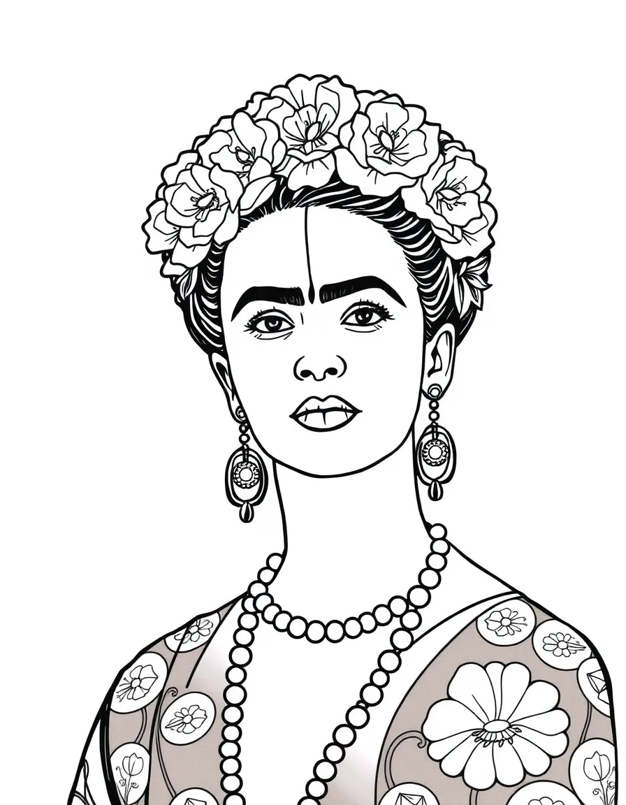 Frida Kahlo painting.