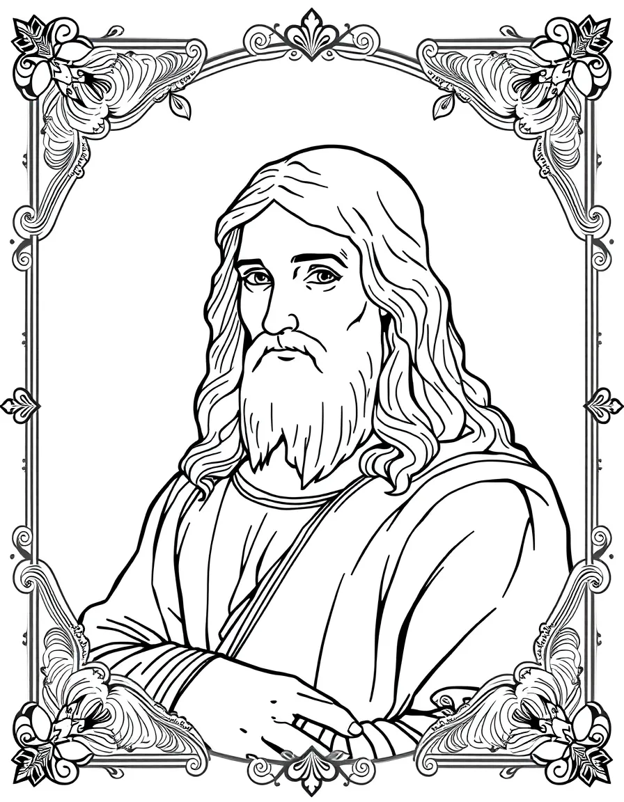 Leonardo da Vinci drawing.
