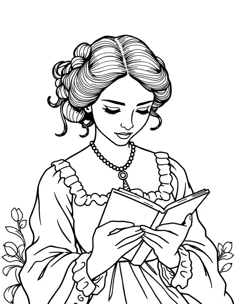 Jane Austen reading.