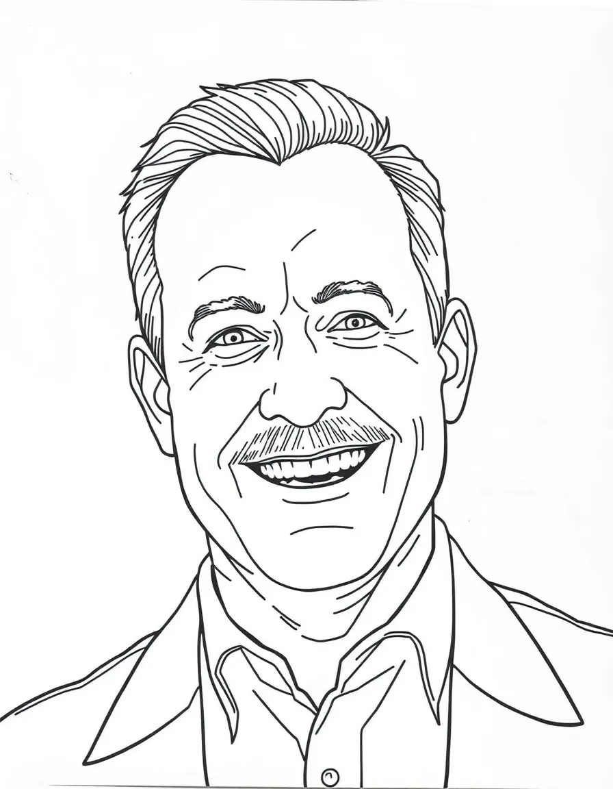 Tom Hanks smiling.