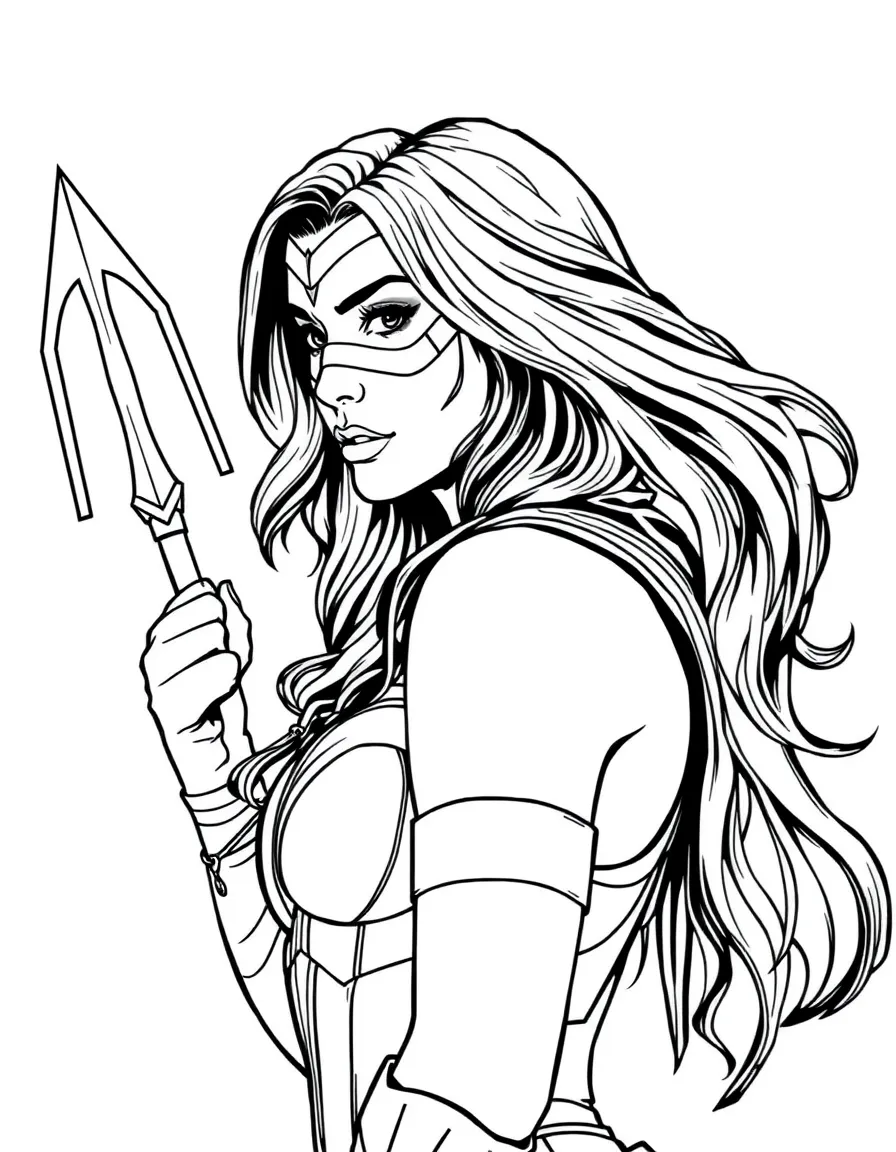 Gal Gadot as a hero.