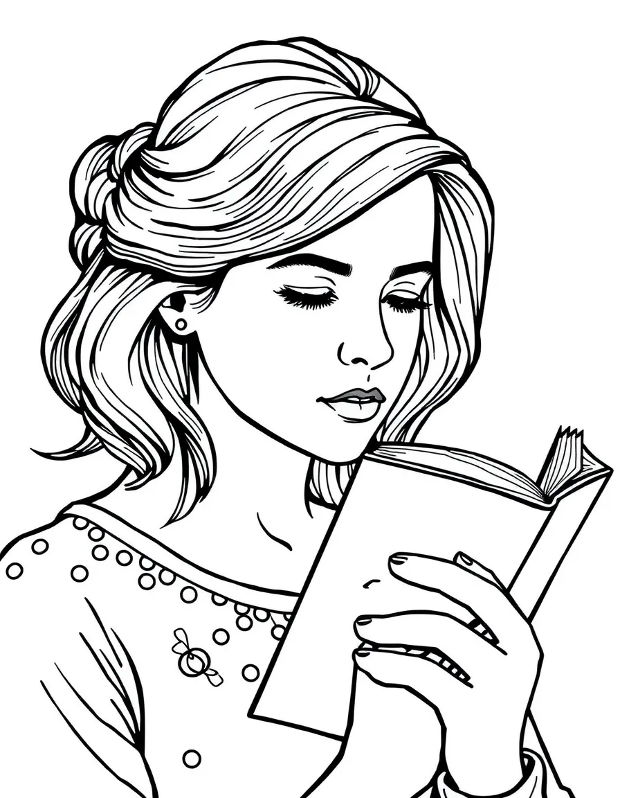 Emma Watson reading.
