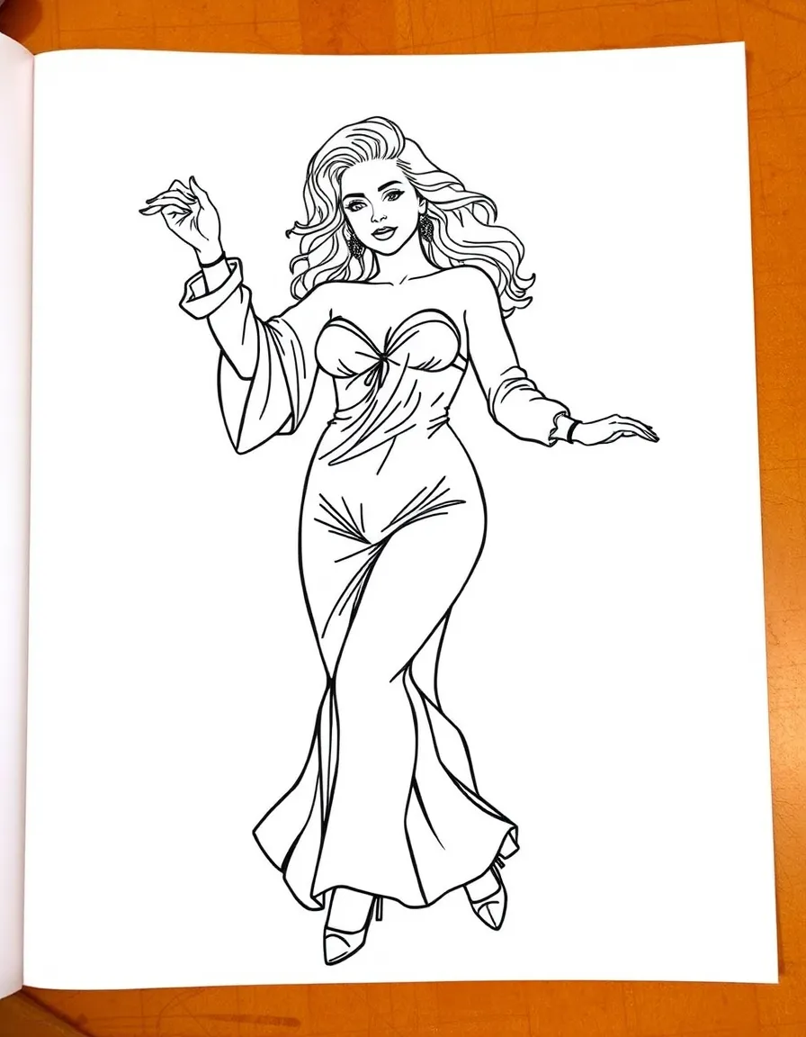 Madonna dancing.