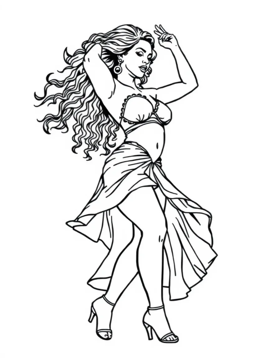 Beyoncé dancing.