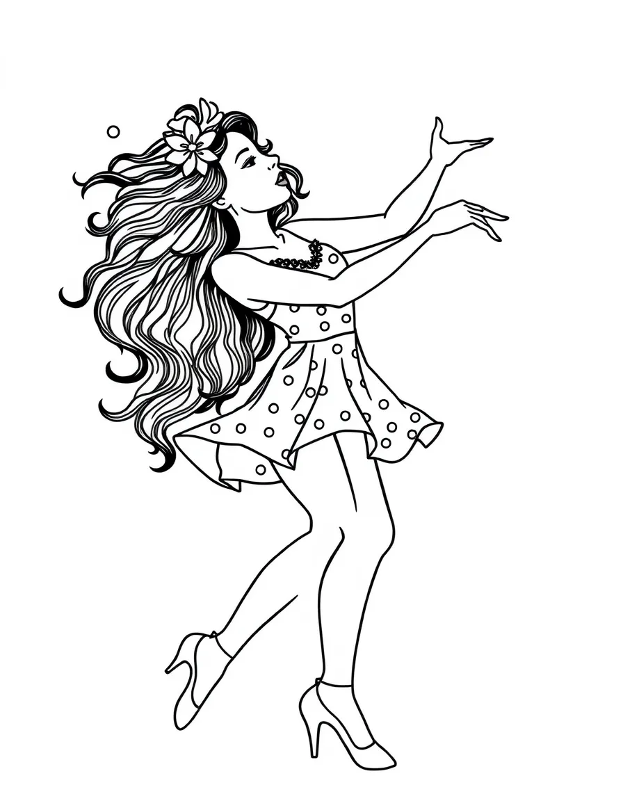 Misty Copeland dancing.