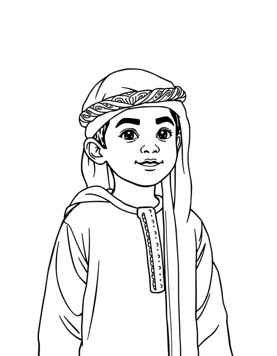 Bahraini boy