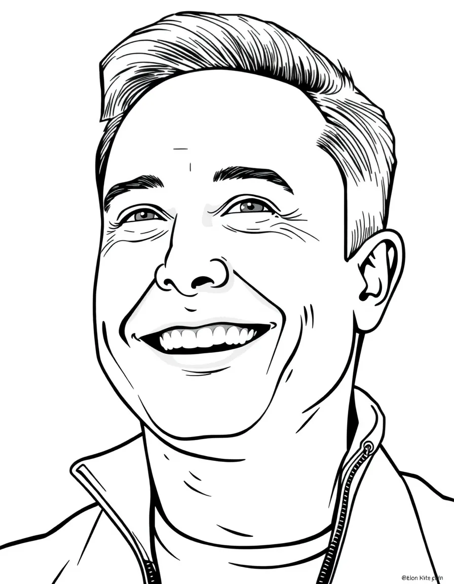 Elon Musk smiling