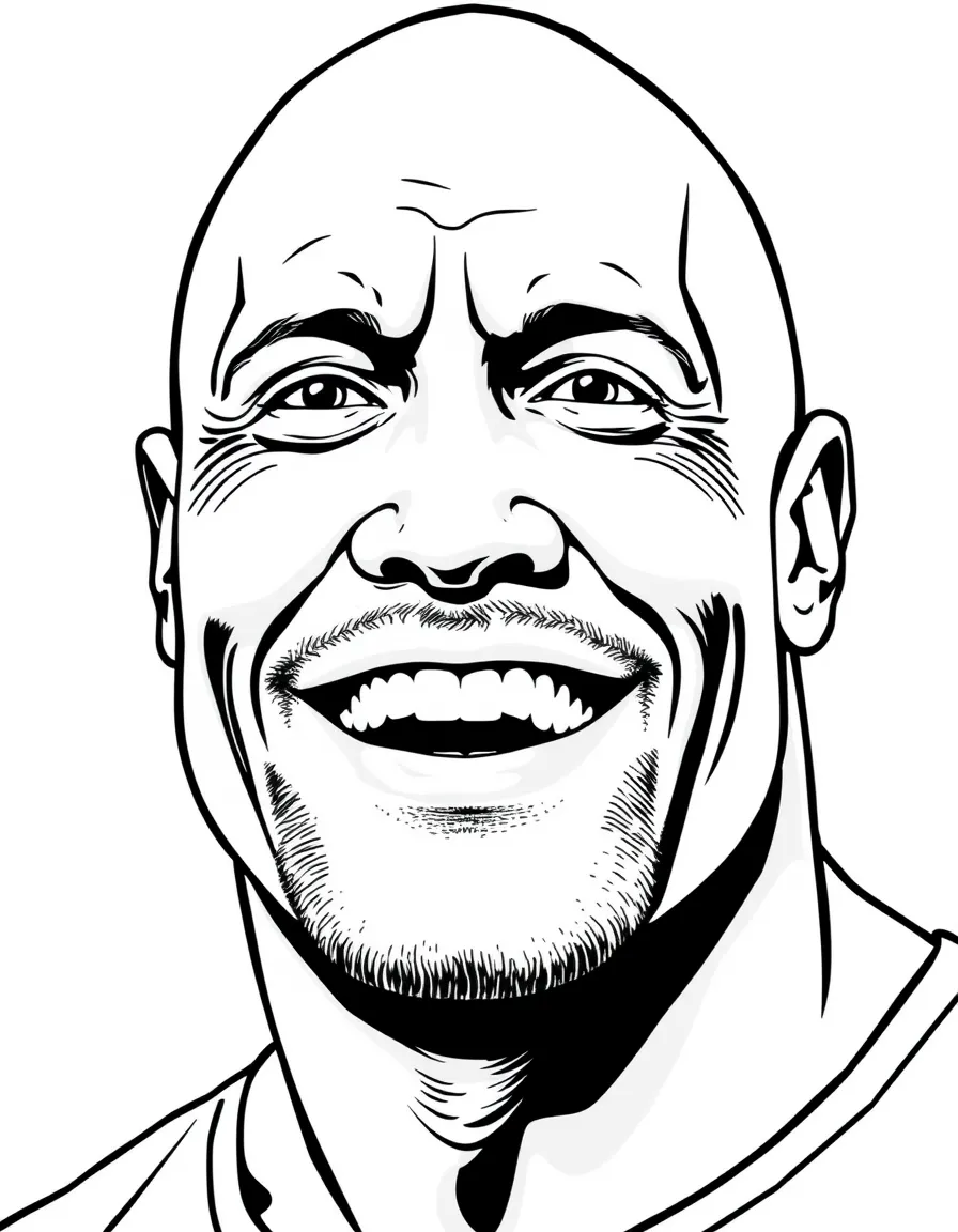 Dwayne "The Rock" Johnson smiling