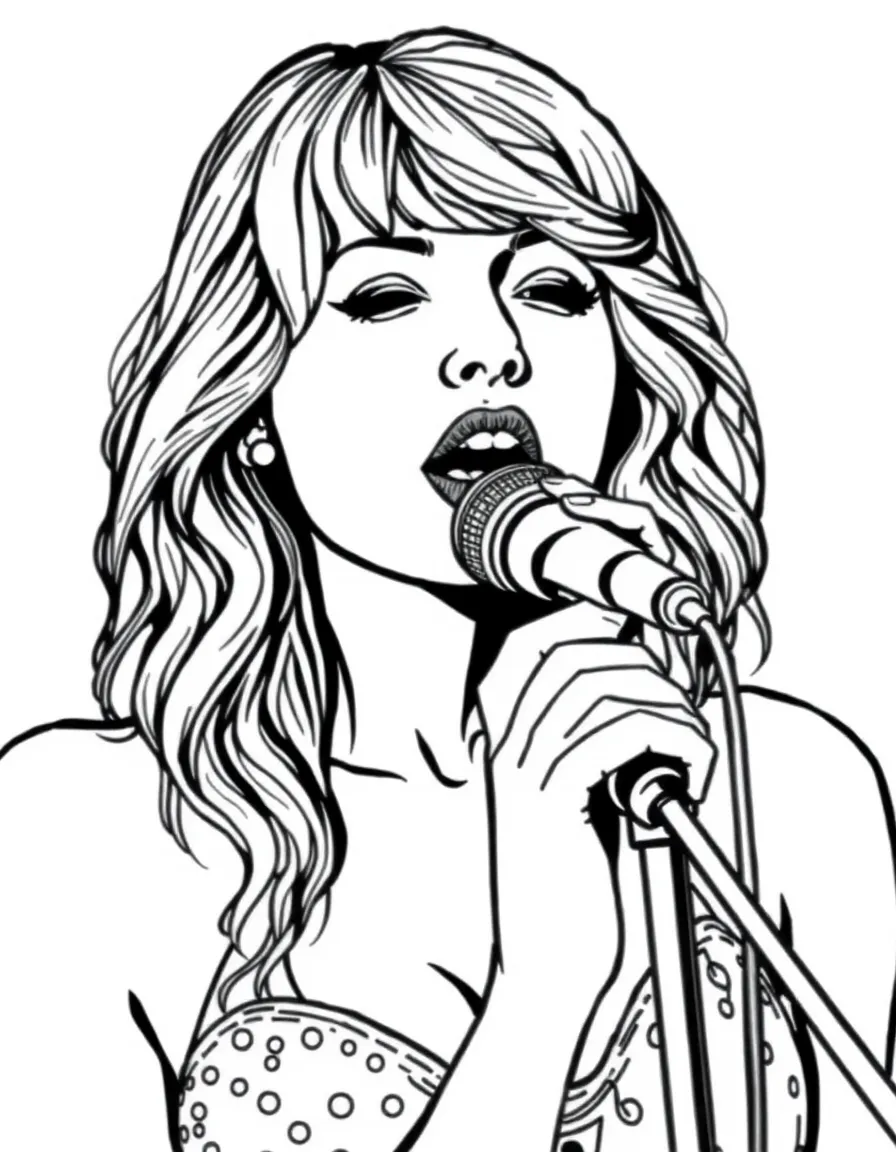 Taylor Swift singing