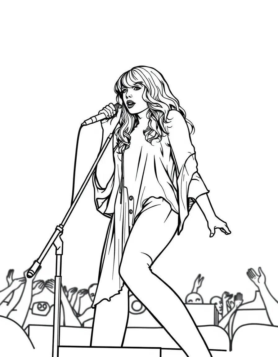 Taylor Swift on stage