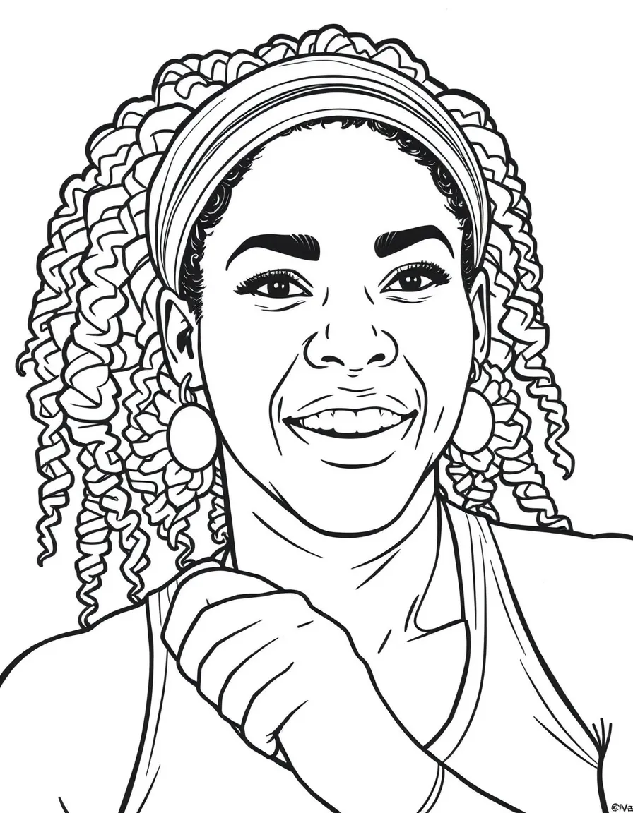 Serena Williams winning