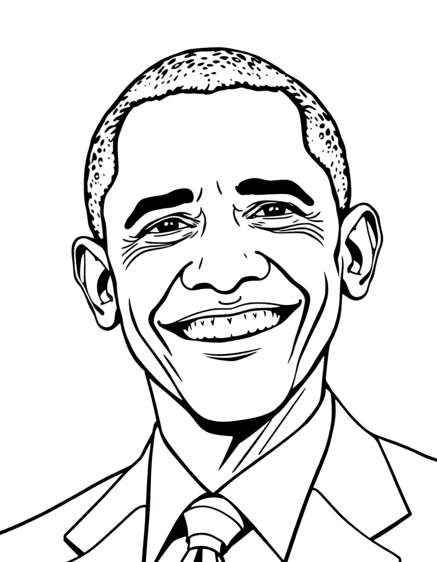 Barack Obama happy
