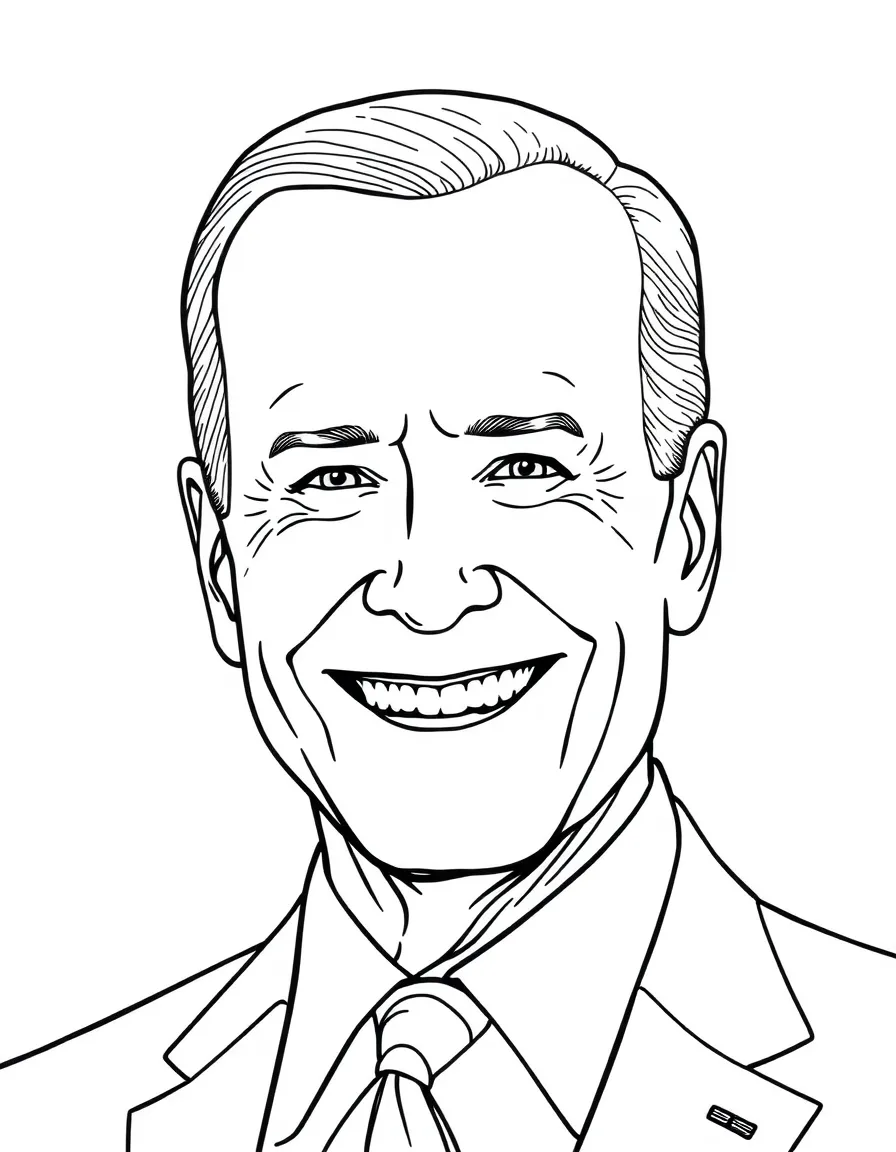 Joe Biden smiling