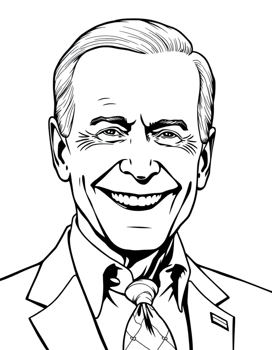 Joe Biden happy