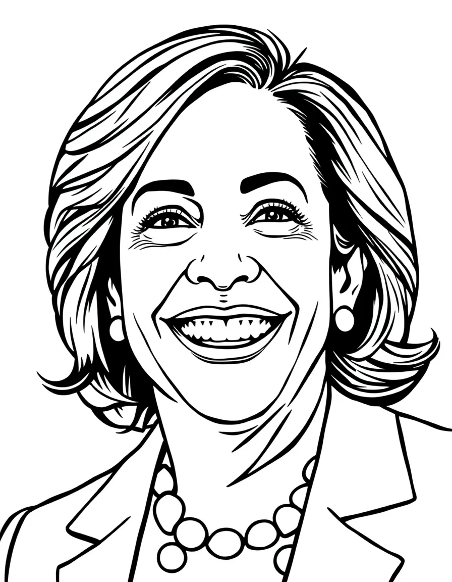 Kamala Harris smiling