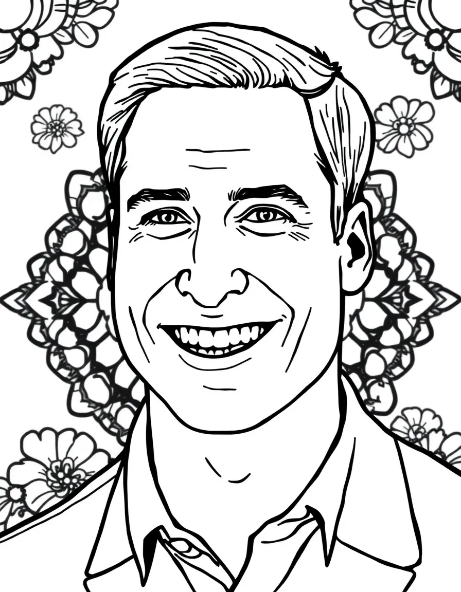 Prince William happy