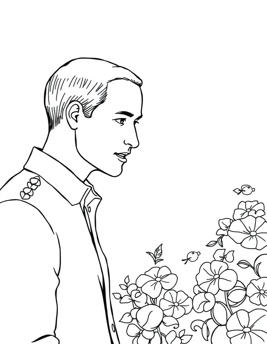Prince William talking