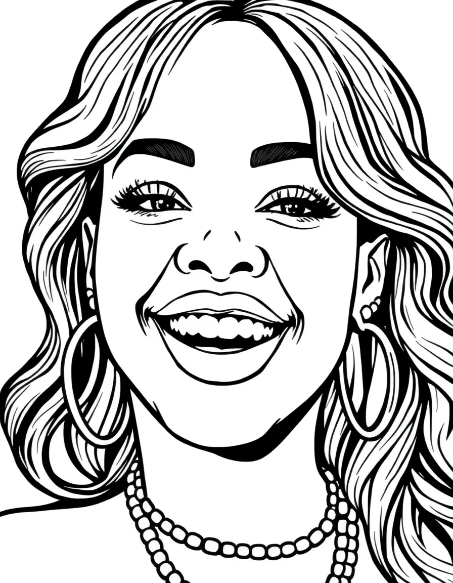 Rihanna smiling