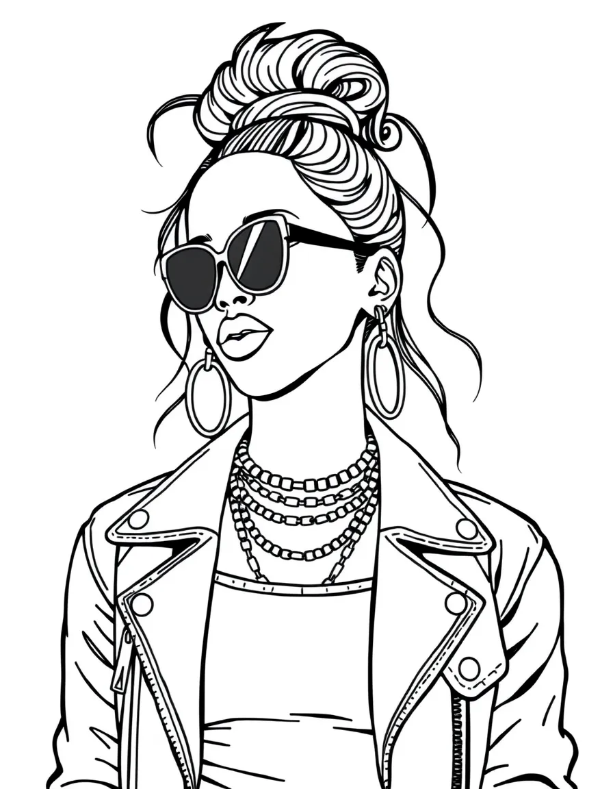 Rihanna in a stylish outfit