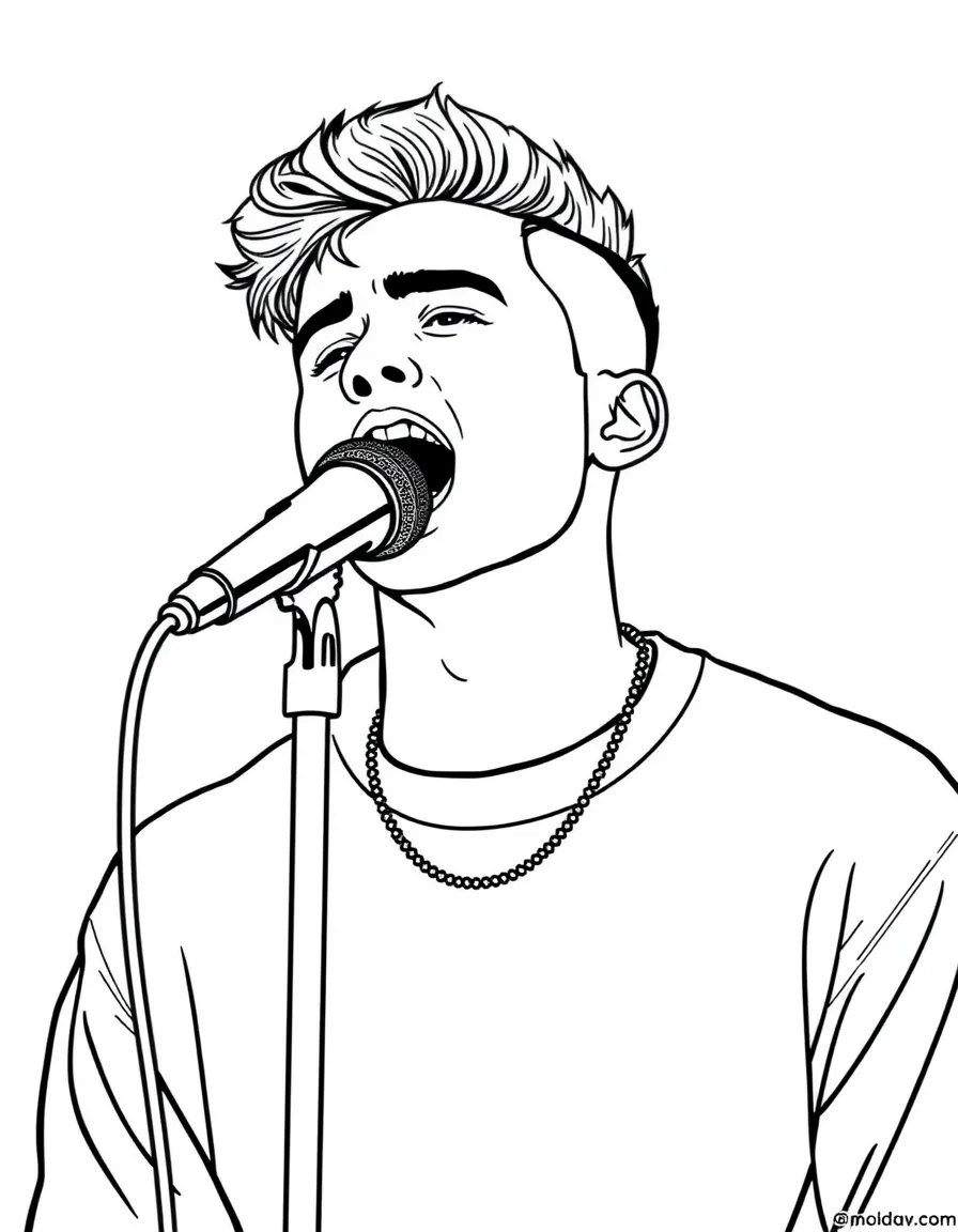 Justin Bieber singing