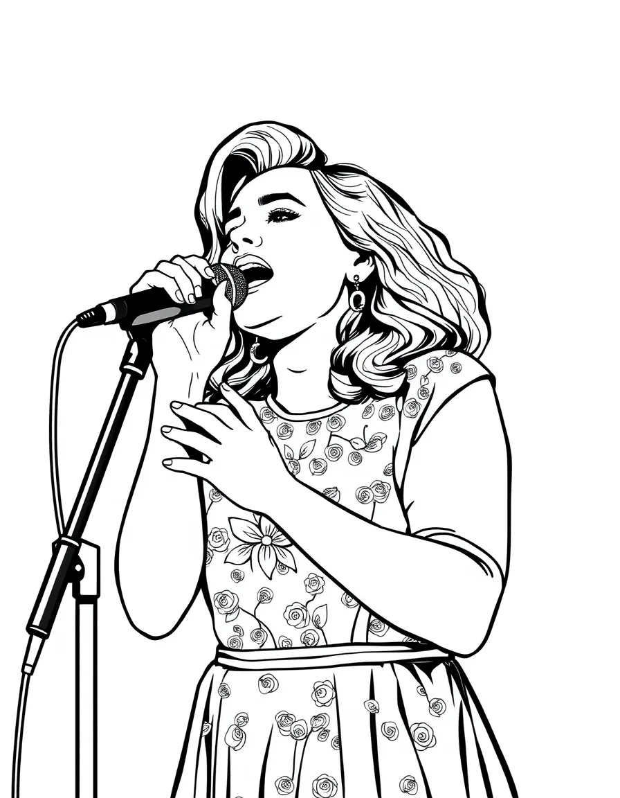 Adele singing