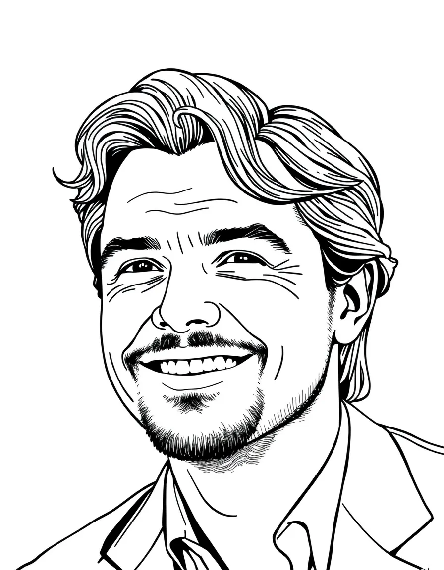 Leonardo DiCaprio smiling
