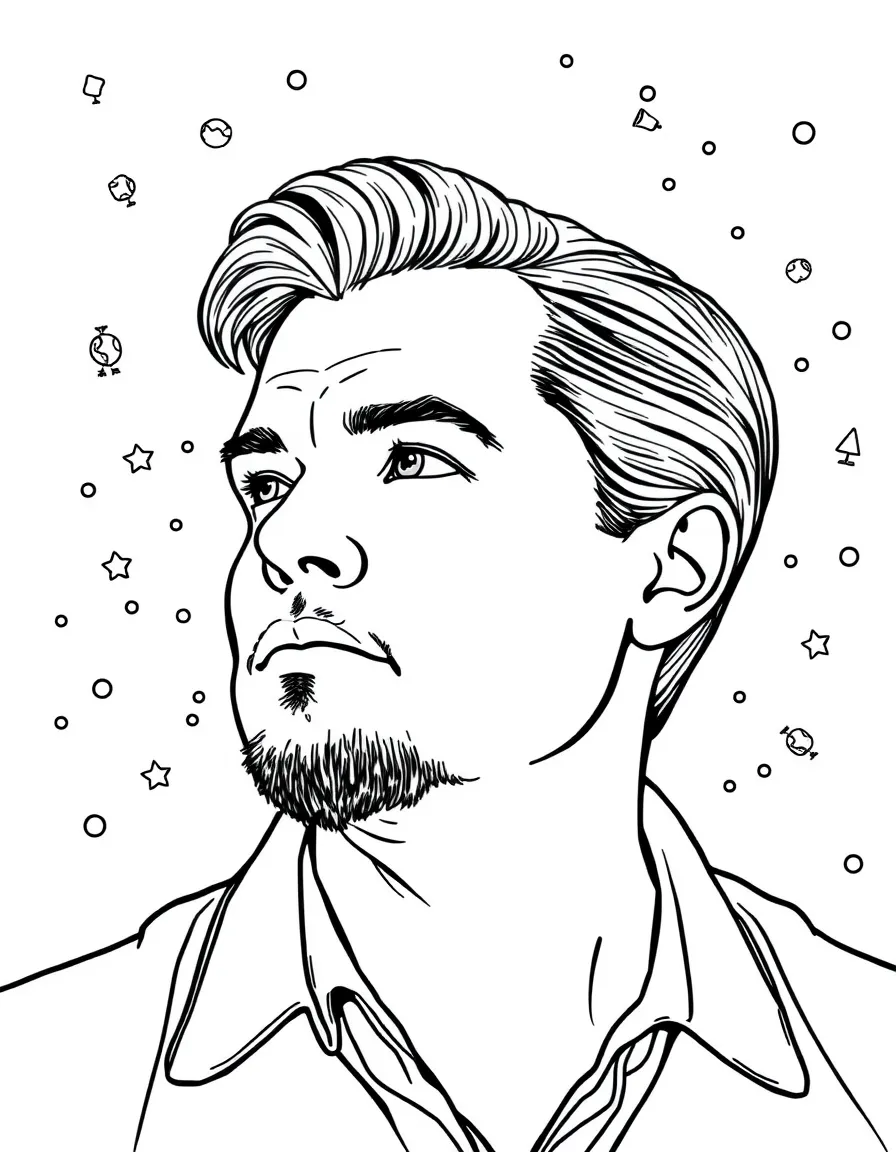 Leonardo DiCaprio thinking about the Earth