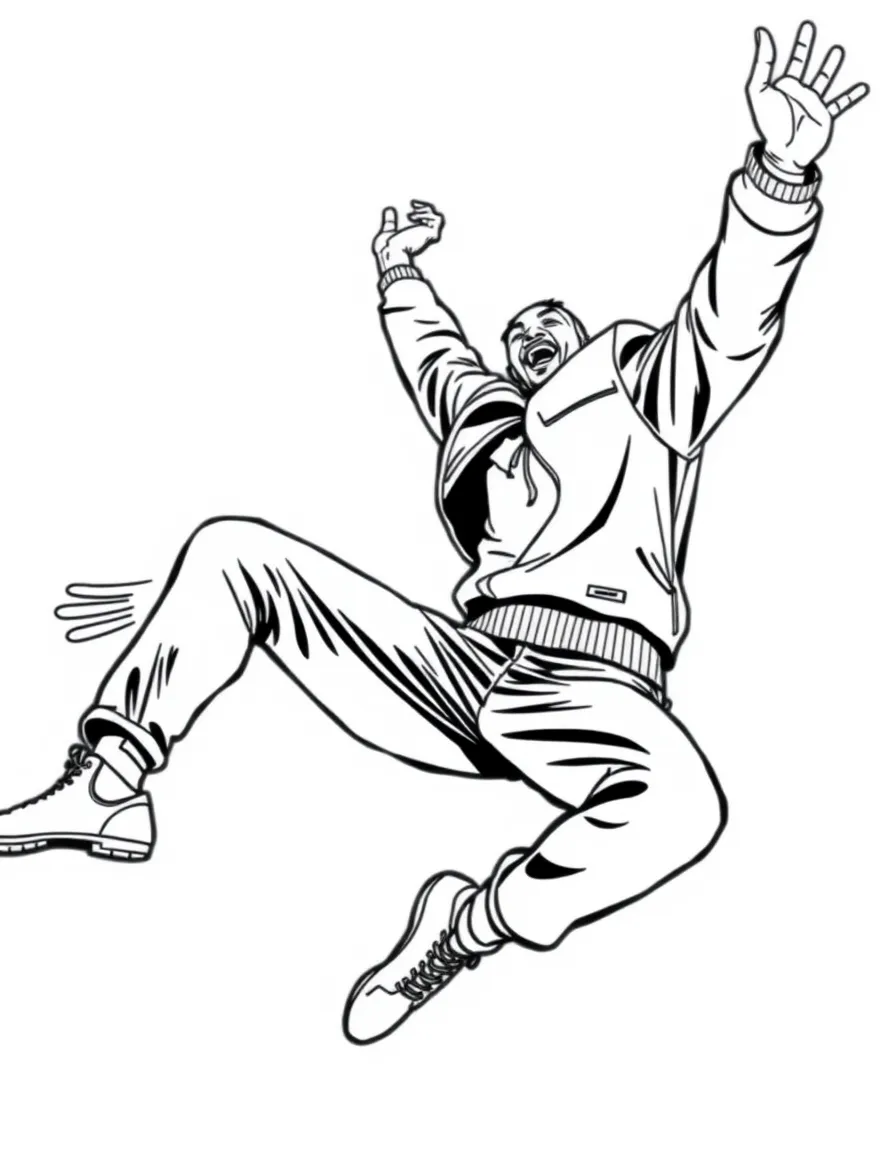 Will Smith jumping with joy