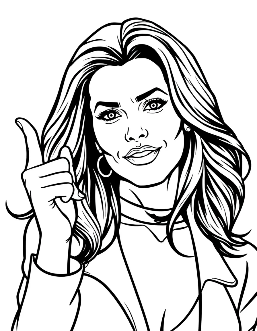 Sandra Bullock giving a wink