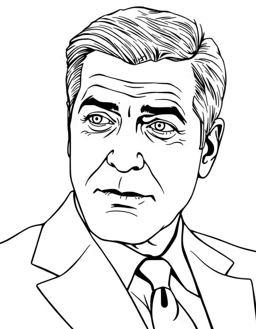 George Clooney acting