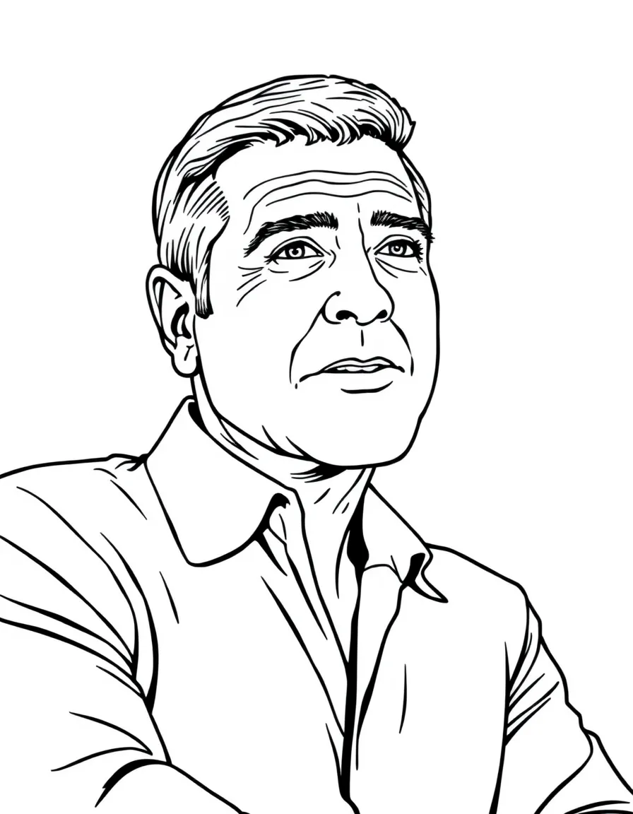 George Clooney talking