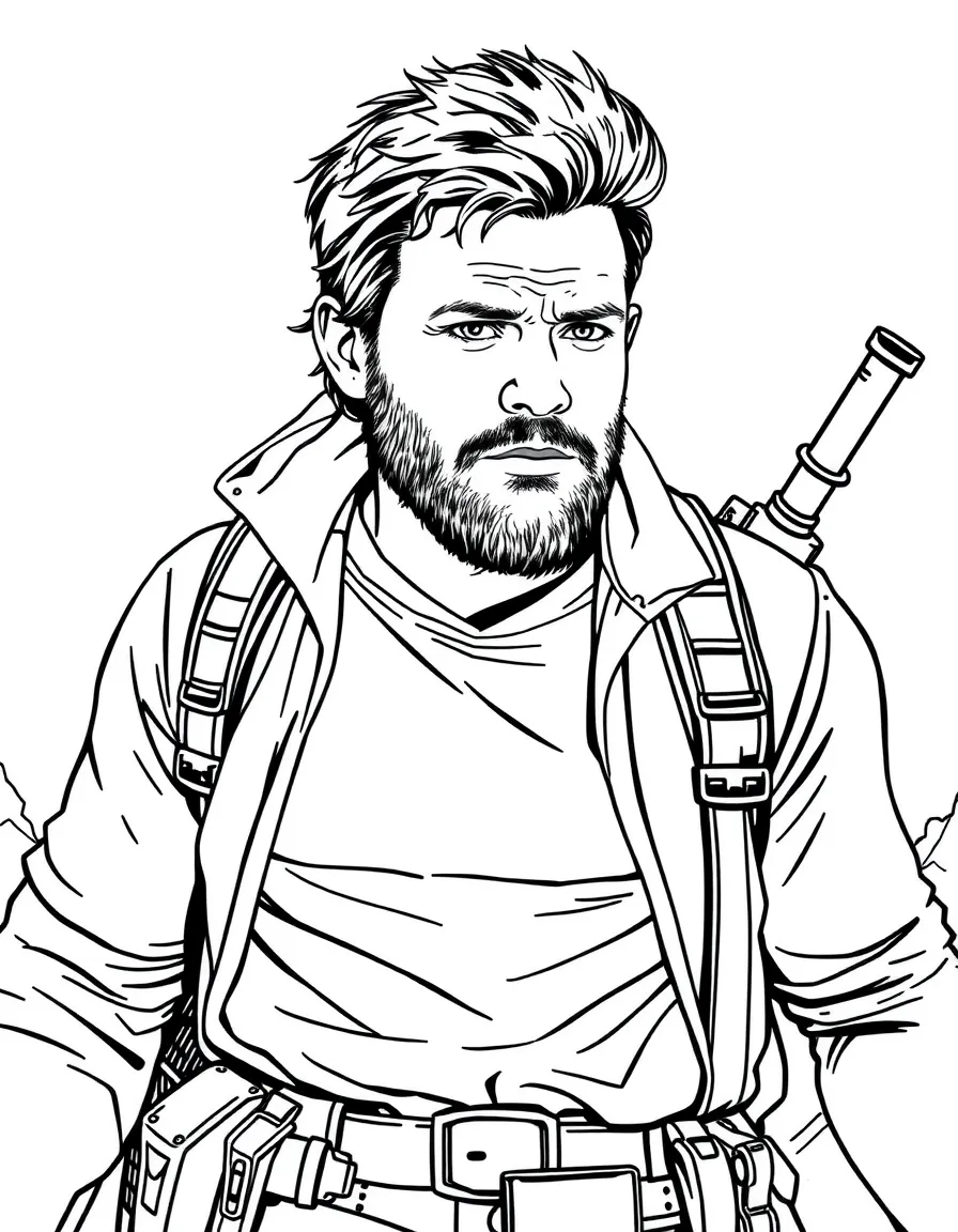 Chris Pratt looking adventurous