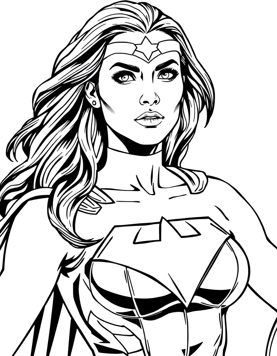 Gal Gadot as a superhero