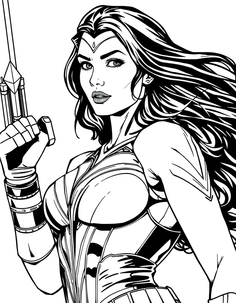 Gal Gadot looking powerful