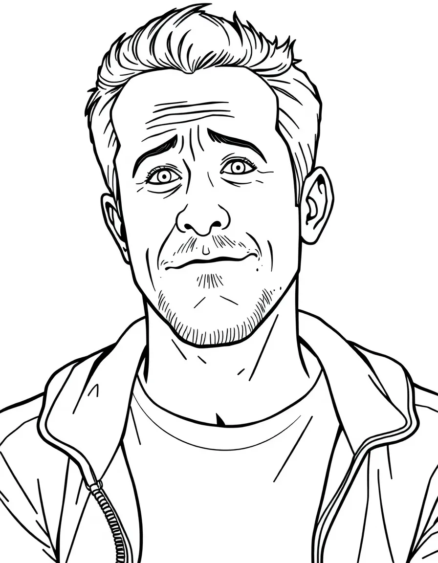 Ryan Reynolds with a funny expression