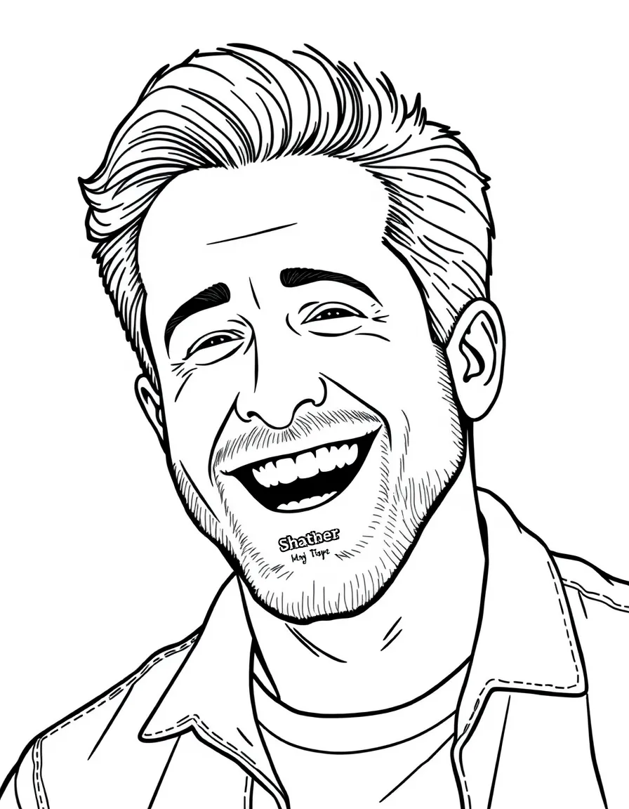 Ryan Reynolds laughing heartily