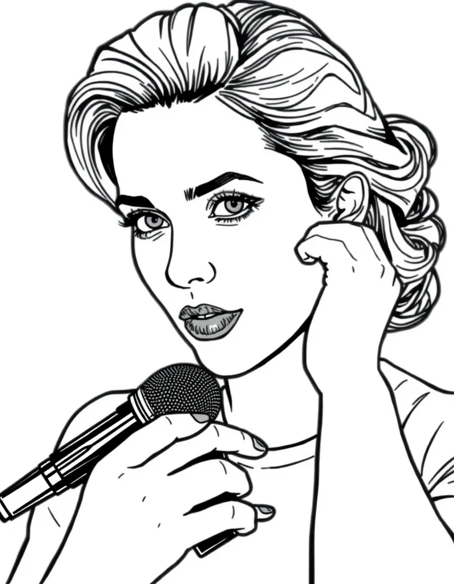 Scarlett Johansson acting