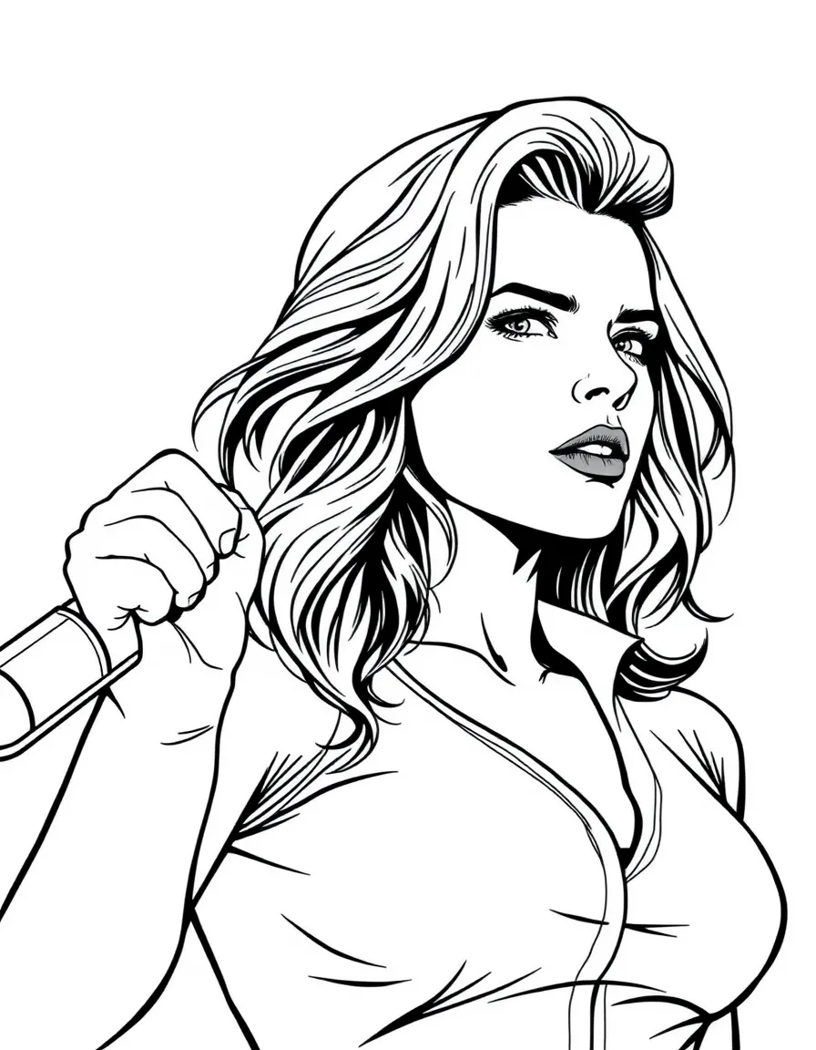 Scarlett Johansson strong
