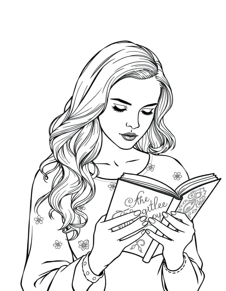 Emma Watson reading