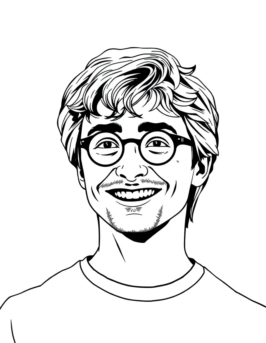 Daniel Radcliffe smiling