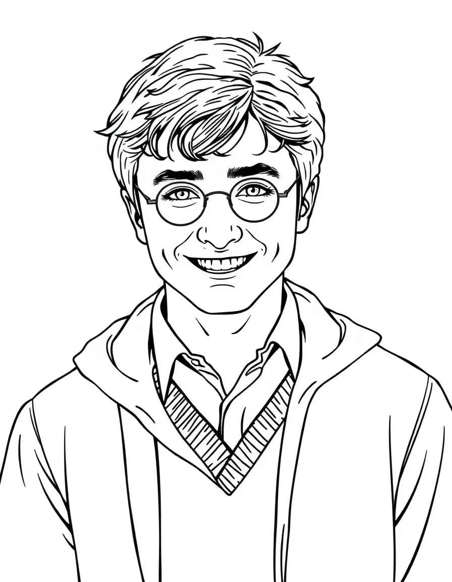 Daniel Radcliffe happy