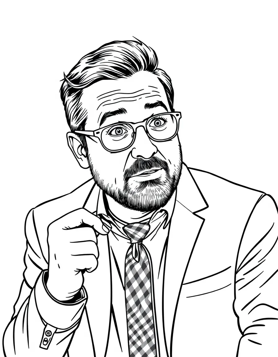 Steve Carell acting funny