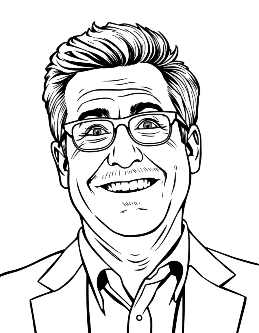 Steve Carell happy