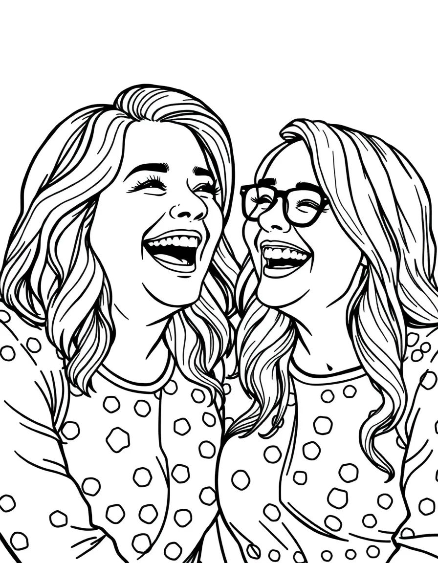 Amy Poehler laughing with a friend