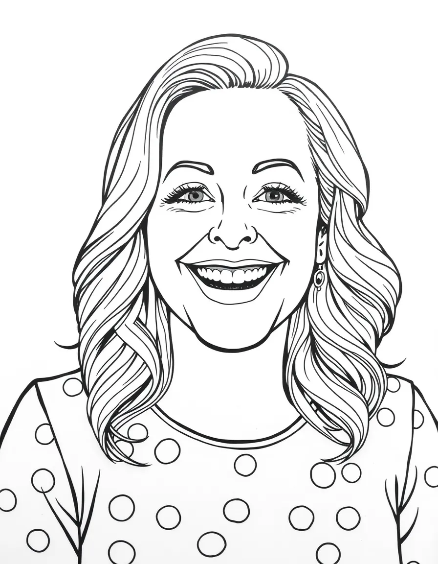 Amy Poehler with a big smile
